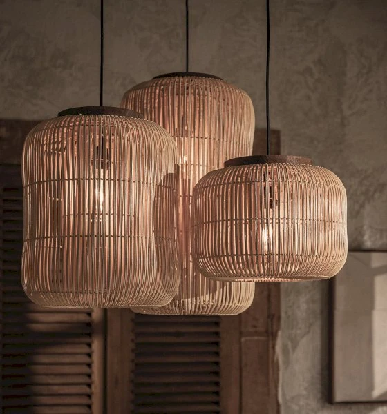 Barrel Hanging Lamp Pure