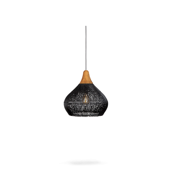 Bright Bell Lamp Charcoal